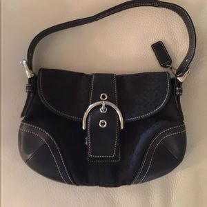 Authentic Coach Shoulder Bag in Black
